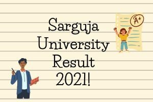 Sarguja University Result 2021